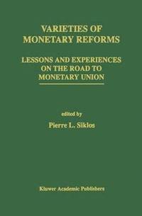 bokomslag Varieties of Monetary Reforms