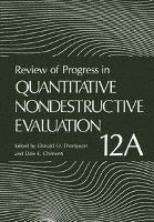 bokomslag Review of Progress in Quantitative Nondestructive Evaluation