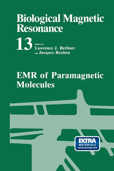 Lawrence J. Berliner, Jacques Reuben - EMR of Paramagnetic Molecules, Häftad
