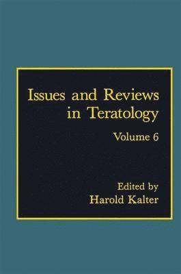 bokomslag Issues and Reviews in Teratology