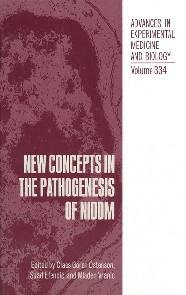 bokomslag New Concepts in the Pathogenesis of NIDDM