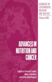 bokomslag Advances in Nutrition and Cancer