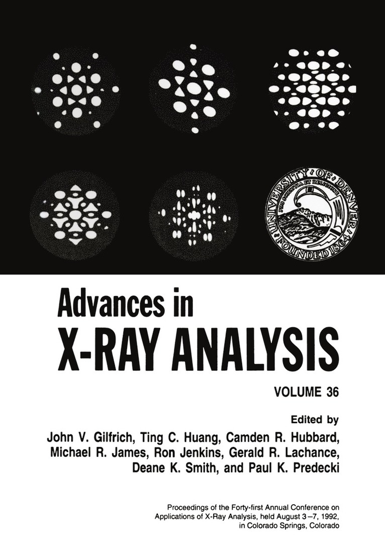 Advances in X-Ray Analysis