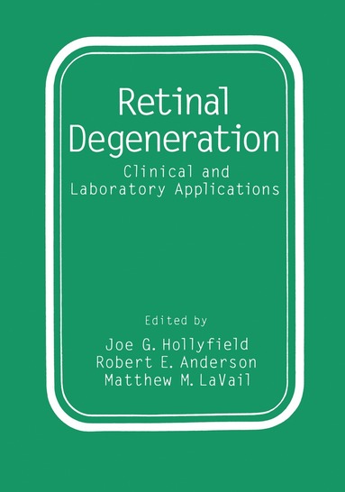 bokomslag Retinal Degeneration