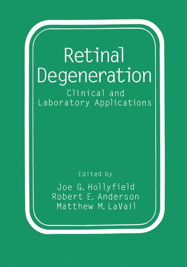 bokomslag Retinal Degeneration