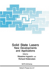 bokomslag Solid State Lasers