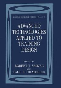 bokomslag Advanced Technologies Applied to Training Design