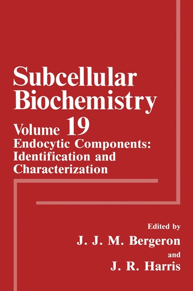 bokomslag Endocytic Components: Identification and Characterization