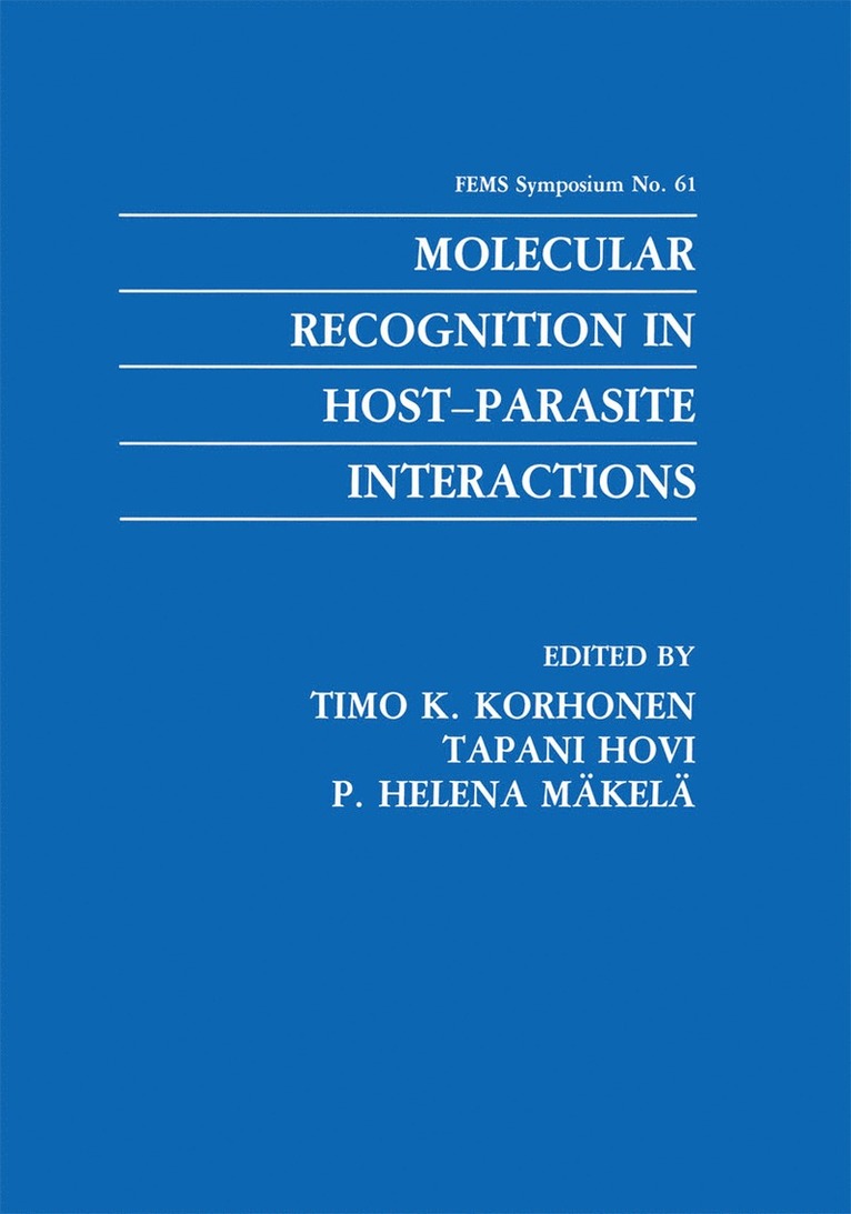 Molecular Recognition in Host-Parasite Interactions 1