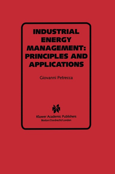 Giovanni Petrecca - Industrial Energy Management: Principles and Applications, Häftad