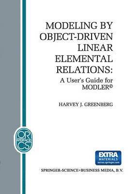 bokomslag Modeling by Object-Driven Linear Elemental Relations