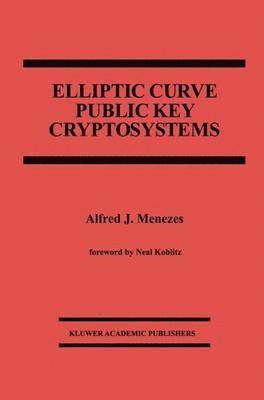 bokomslag Elliptic Curve Public Key Cryptosystems