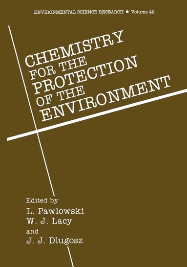 bokomslag Chemistry for the Protection of the Environment