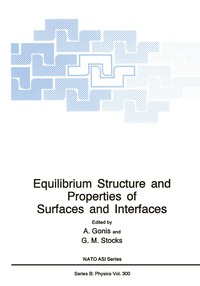 bokomslag Equilibrium Structure and Properties of Surfaces and Interfaces