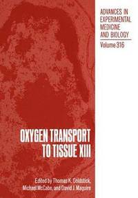 bokomslag Oxygen Transport to Tissue XIII