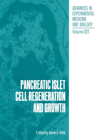 Aaron I. Vinik - Pancreatic Islet Cell Regeneration and Growth, Häftad