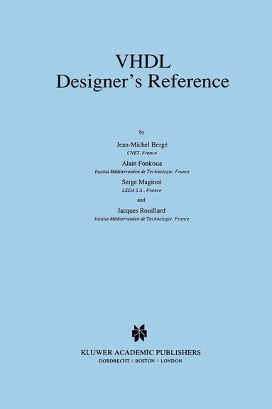 bokomslag VHDL Designers Reference