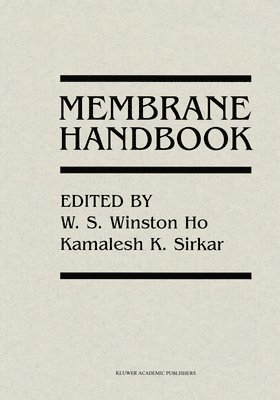 bokomslag Membrane Handbook