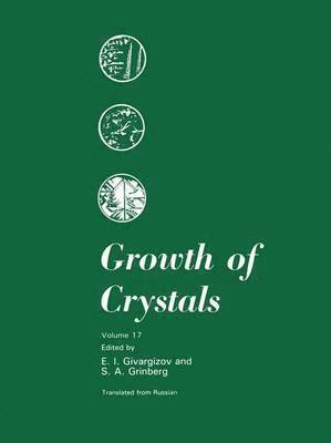 Growth of Crystals 1