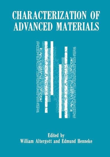 bokomslag Characterization of Advanced Materials