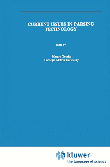 Masaru Tomita - Current Issues in Parsing Technology, Häftad