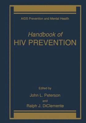 bokomslag Handbook of HIV Prevention