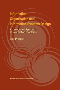 bokomslag Information, Organization and Information Systems Design