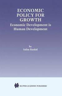 bokomslag Economic Policy for Growth