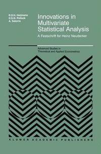 bokomslag Innovations in Multivariate Statistical Analysis