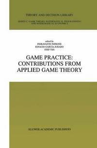 bokomslag Game Practice: Contributions from Applied Game Theory