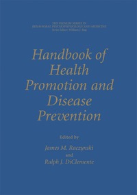 bokomslag Handbook of Health Promotion and Disease Prevention