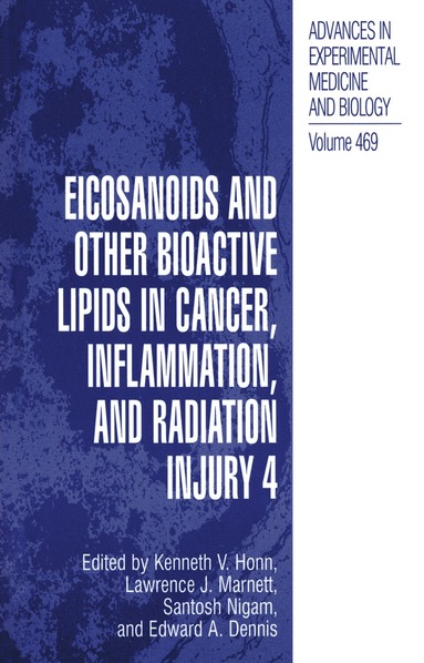 bokomslag Eicosanoids and Other Bioactive Lipids in Cancer, Inflammation, and Radiation Injury, 4