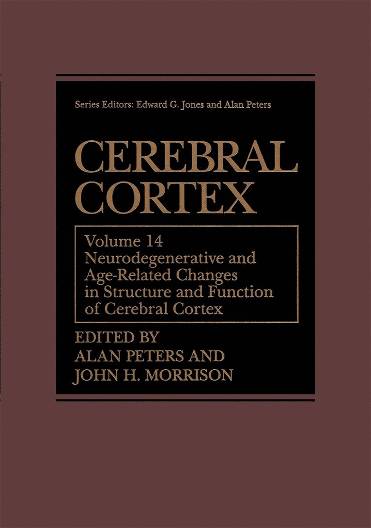 Alan Peters, John H. Morrison - Cerebral Cortex, Häftad