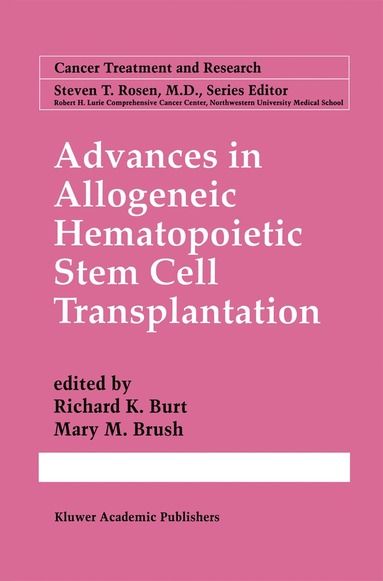 bokomslag Advances in Allogeneic Hematopoietic Stem Cell Transplantation