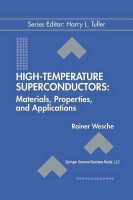 bokomslag High-Temperature Superconductors: Materials, Properties, and Applications