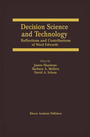 bokomslag Decision Science and Technology