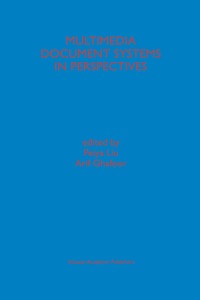 bokomslag Multimedia Document Systems in Perspectives