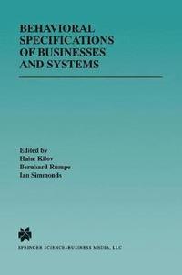 bokomslag Behavioral Specifications of Businesses and Systems