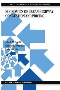 bokomslag Economics of Urban Highway Congestion and Pricing