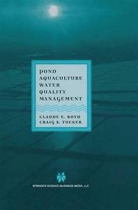 bokomslag Pond Aquaculture Water Quality Management