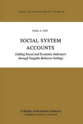 bokomslag Social System Accounts