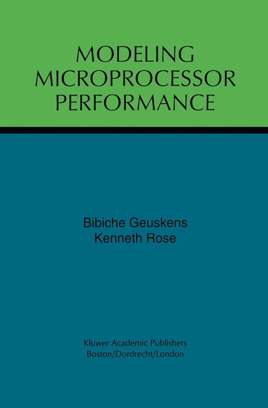 bokomslag Modeling Microprocessor Performance