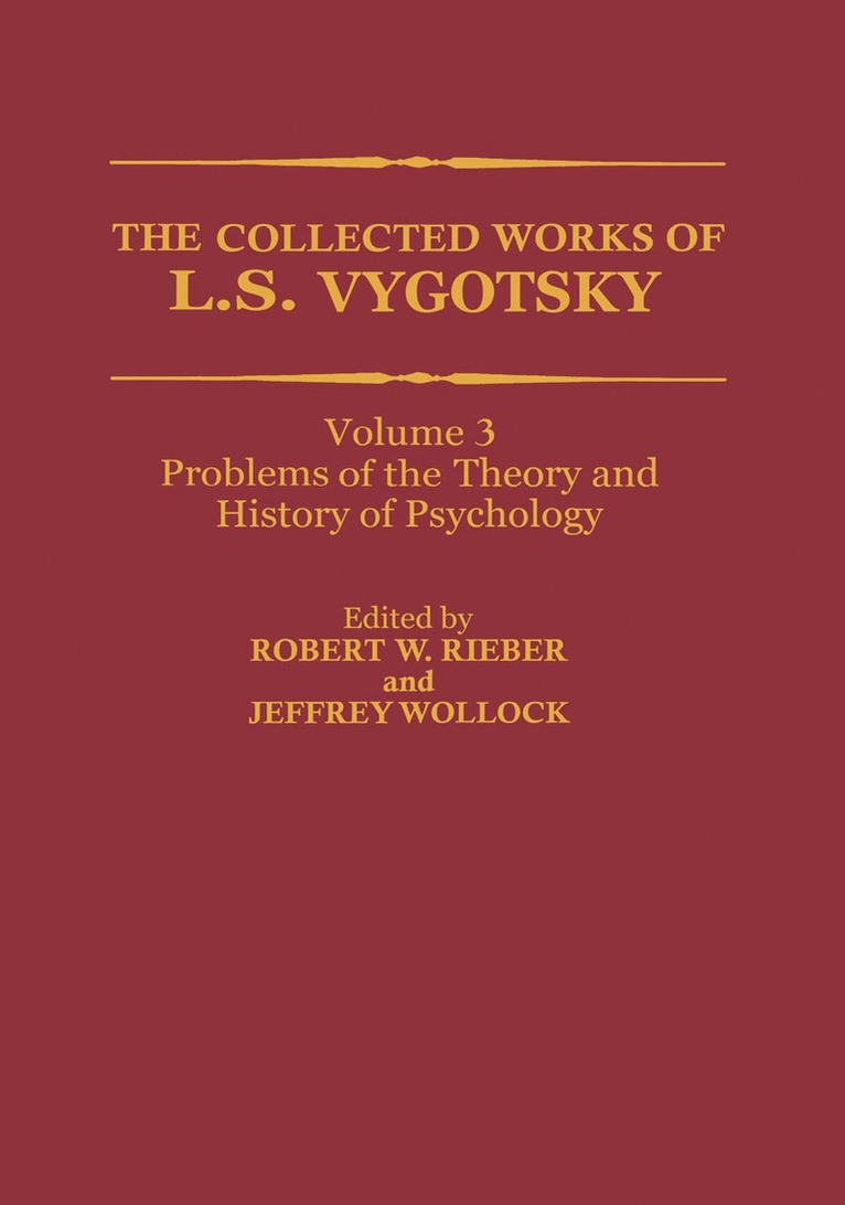 Collected Works of L. S. Vygotsky