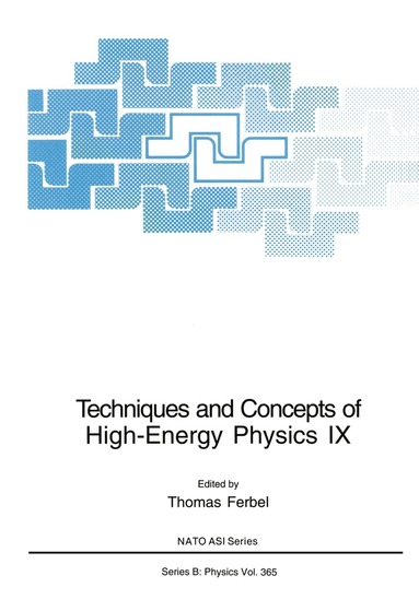 bokomslag Techniques and Concepts of High-Energy Physics IX