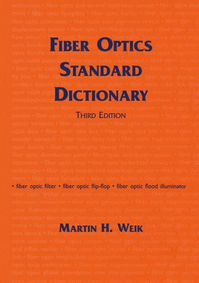 bokomslag Fiber Optics Standard Dictionary