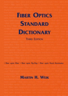 bokomslag Fiber Optics Standard Dictionary