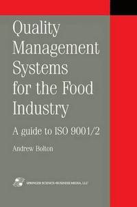 bokomslag Quality Management Systems for the Food Industry