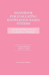 bokomslag Handbook for Evaluating Knowledge-Based Systems