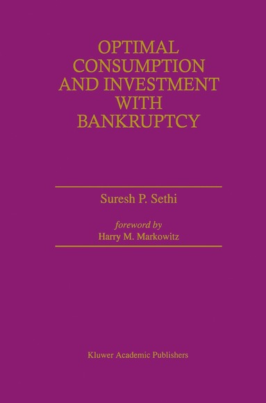 bokomslag Optimal Consumption and Investment with Bankruptcy