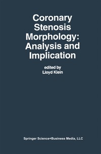 bokomslag Coronary Stenosis Morphology: Analysis and Implication